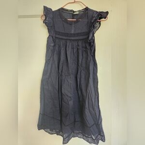 Aritzia Sunday Best navy minidress sundress in XXS